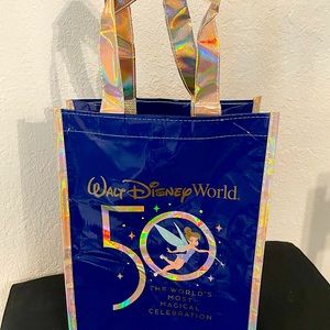DISNEY WORLD 50th ANNIVERSARY REUSABLE TOTE BAG NEW